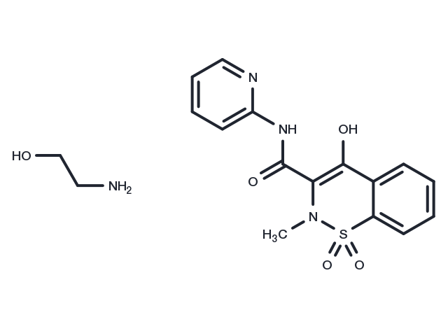 Piroxicam olamine Chemical Structure