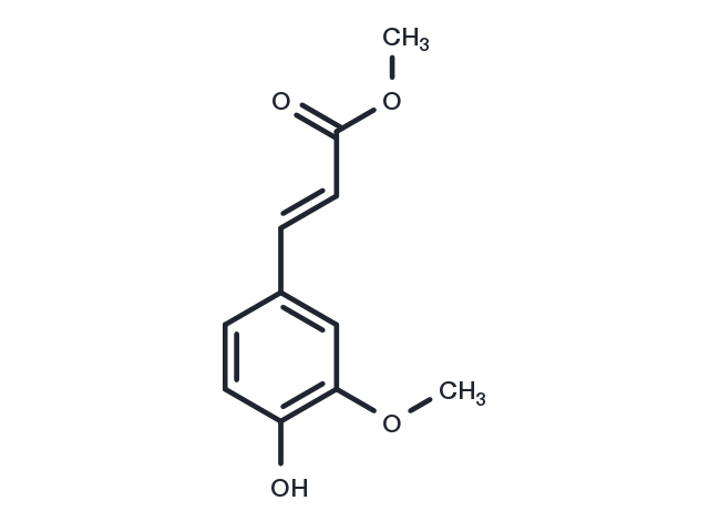 (E)-Ferulic acid methyl ester Chemical Structure