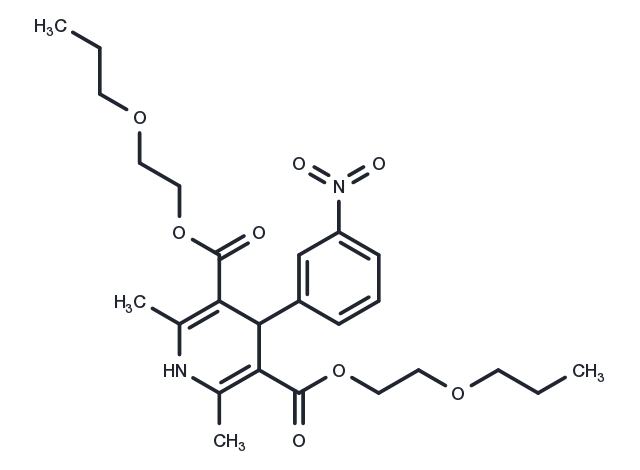 Niludipine Chemical Structure