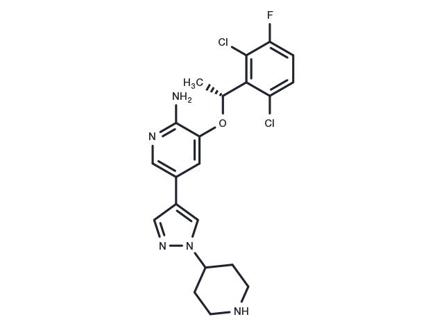 Crizotinib Chemical Structure