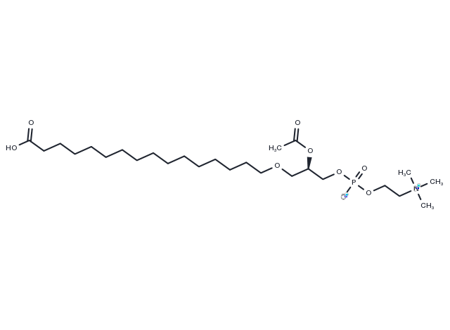 PAF C-16 Carboxylic Acid Chemical Structure