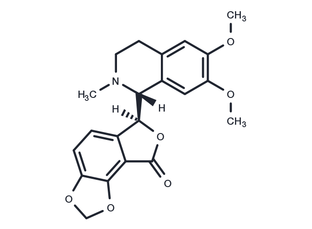 (-)-Corlumine Chemical Structure