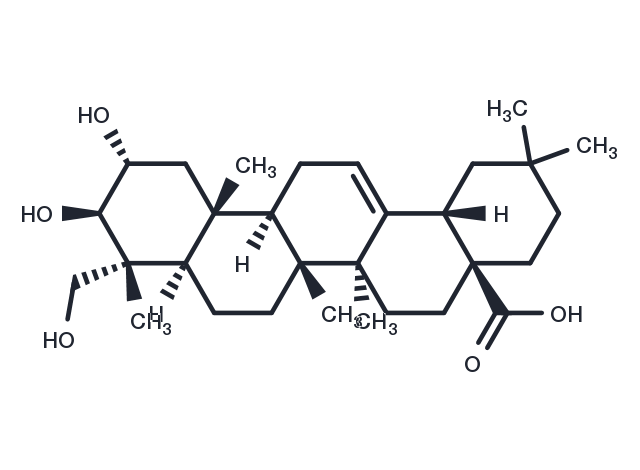Arjunolic acid Chemical Structure