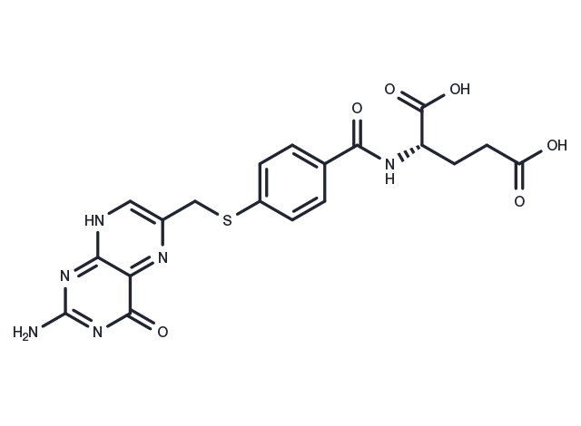 10-Thiofolic acid Chemical Structure