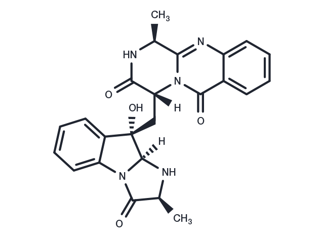 Fumiquinazoline A Chemical Structure
