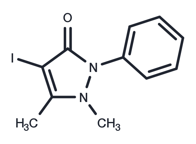 Iodoantipyrine Chemical Structure