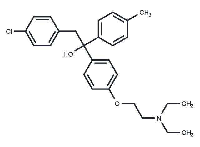 Triparanol Chemical Structure