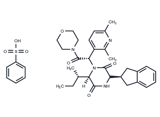 Epelsiban besylate Chemical Structure