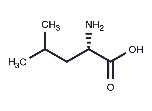 L-Leucine Chemical Structure