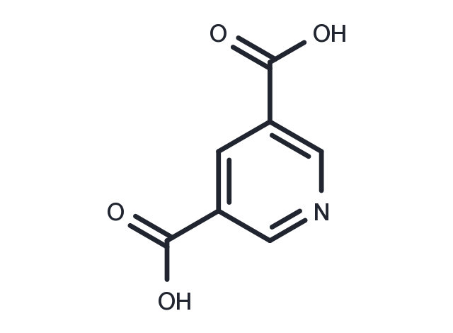 3,5-Pyridinedicarboxylic Acid Chemical Structure