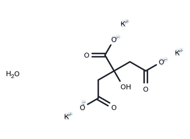 Hydroxycitric acid tripotassium hydrate Chemical Structure