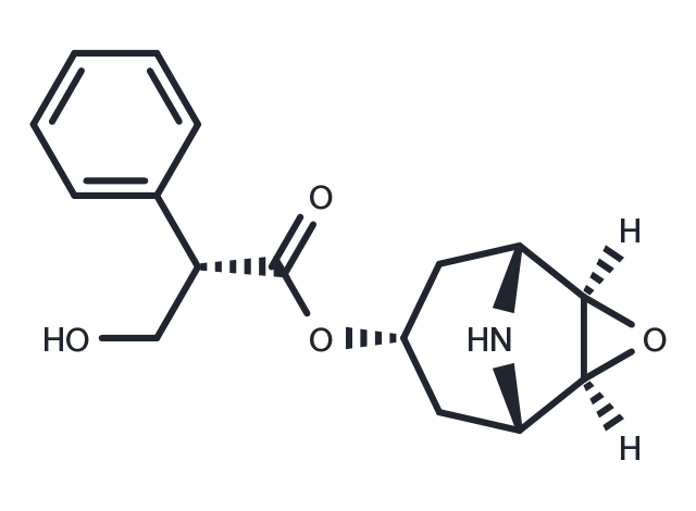 Norscopolamine Chemical Structure