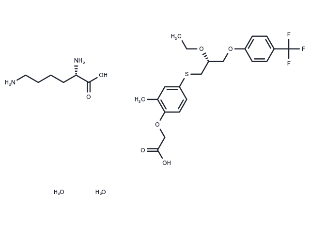 Seladelpar lysine Chemical Structure