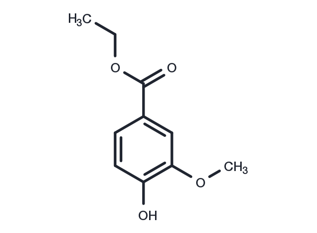 Ethyl Vanillate Chemical Structure