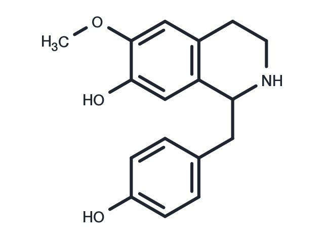 (S)-Coclaurine Chemical Structure