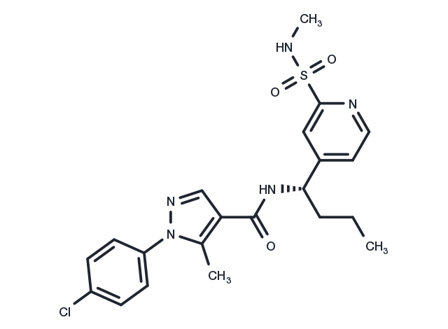 CCR1 antagonist 7 Chemical Structure