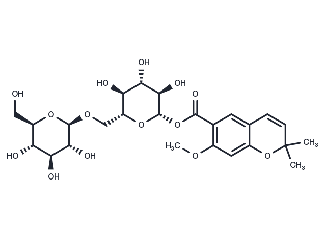 Macrophylloside D Chemical Structure