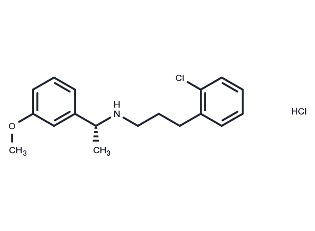 Tecalcet Hydrochloride Chemical Structure