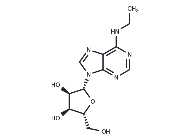 N6-Ethyladenosine Chemical Structure