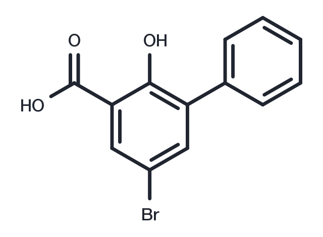 5-bromo-3-phenyl Salicylic Acid Chemical Structure