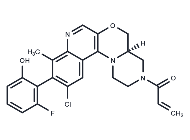 KRAS G12C inhibitor 16 Chemical Structure