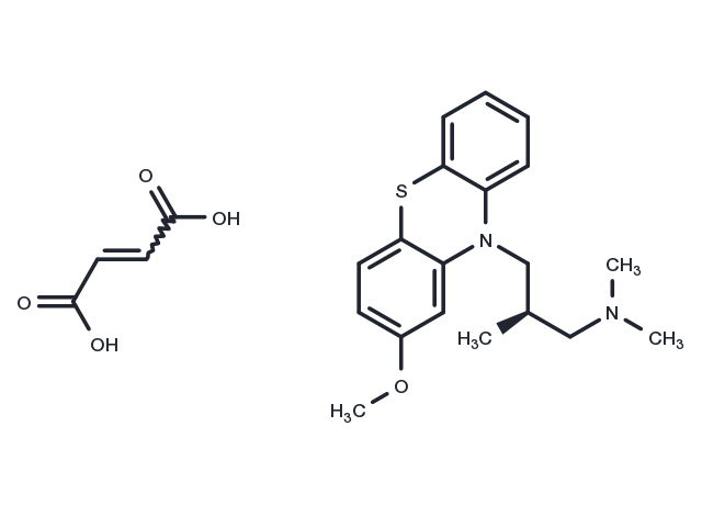 Levomepromazine Maleate Chemical Structure