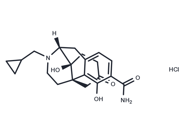 Samidorphan HCl Chemical Structure