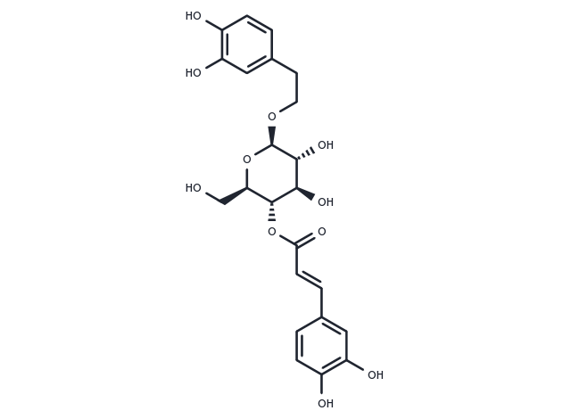 Calceolarioside A Chemical Structure