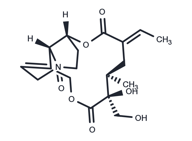 Usaramine N-oxide Chemical Structure