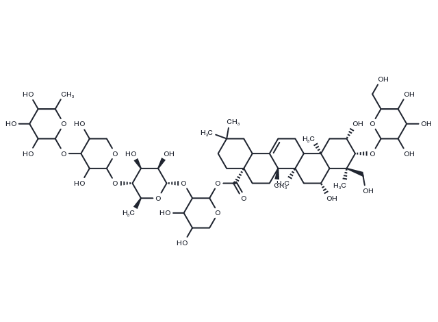 Mi-Saponin A Chemical Structure