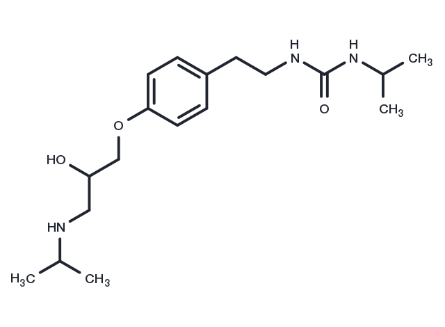 Pafenolol Chemical Structure