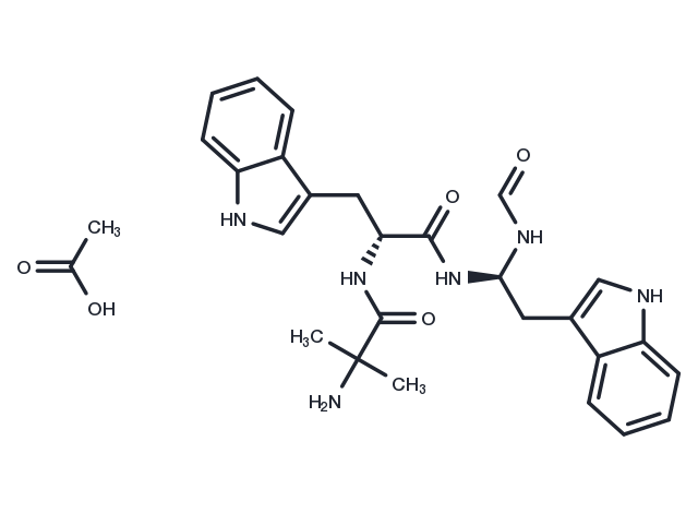 Macimorelin acetate Chemical Structure