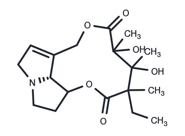 Crotalarine Chemical Structure