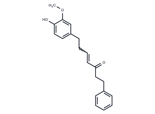 7-(4-hydroxy-3-methoxyphenyl)-1-phenylhept-4-en-3-one (DPHB) Chemical Structure