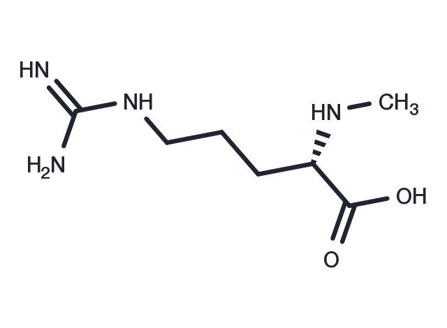 N2-Methyl-L-arginine Chemical Structure