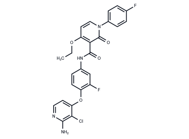 BMS 777607 Chemical Structure