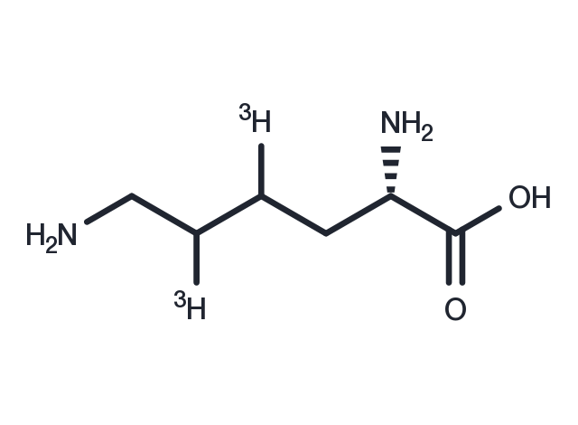 Lysine-4,5-t2 Chemical Structure