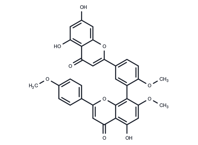 Kayaflavone Chemical Structure