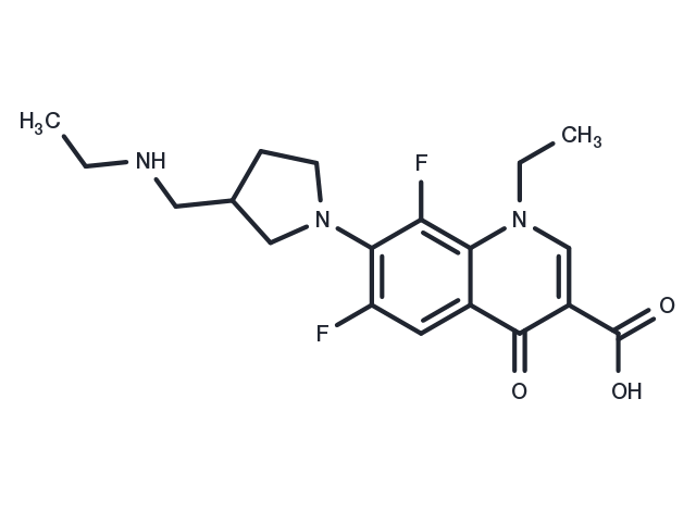 Merafloxacin Chemical Structure