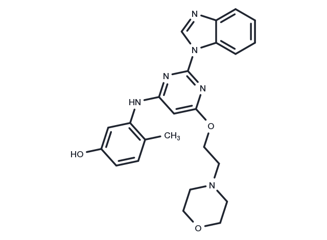 Lck inhibitor II Chemical Structure