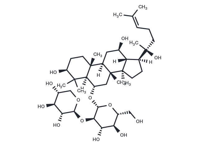 Notoginsenoside R2 Chemical Structure