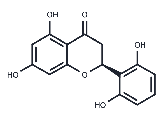 2',5,6',7-Tetrahydroxyflavanone Chemical Structure