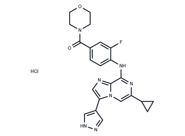 BRK inhibitor P21d hydrochloride Chemical Structure