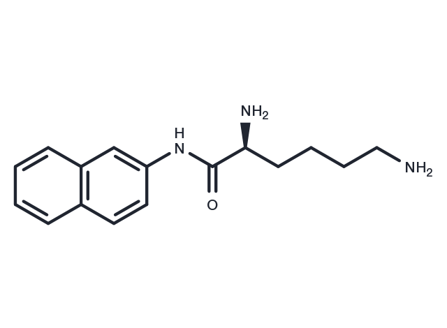 Lysine-2-naphthylamide Chemical Structure
