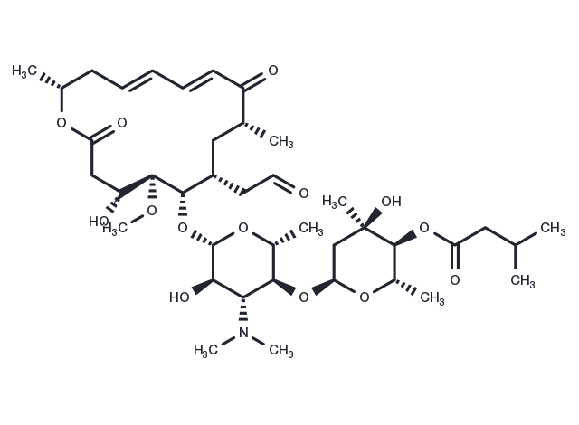 Niddamycin Chemical Structure