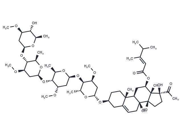 Otophylloside B 4'''-O-beta-D-oleandropyranoside