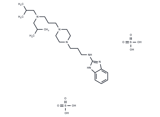 Ezeprogind disulfate Chemical Structure