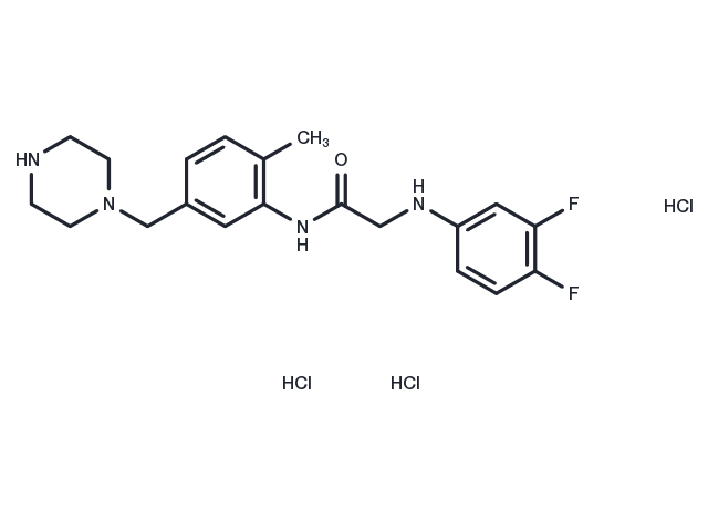 GW791343 trihydrochloride Chemical Structure