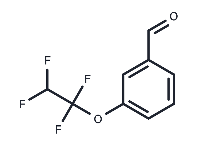 Benzaldehyde, 3-(1,1,2,2-tetrafluoroethoxy)- Chemical Structure