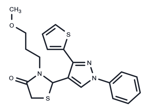 Antiviral agent Chemical Structure